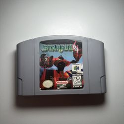 Nintendo 64 game Starfox 64