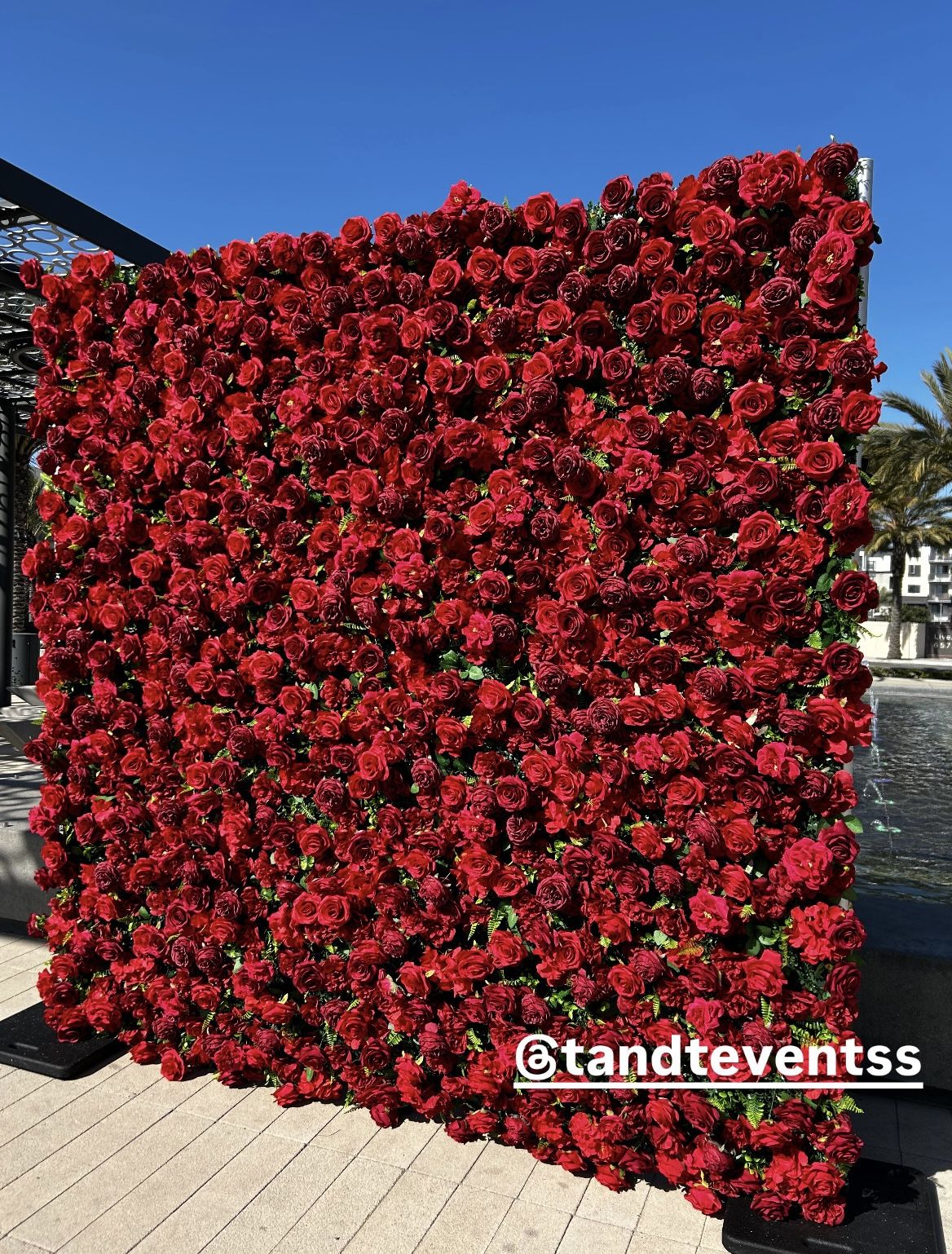 Flower Wall Backdrop 