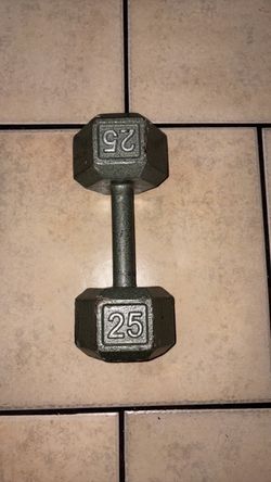25 lb dumbbells