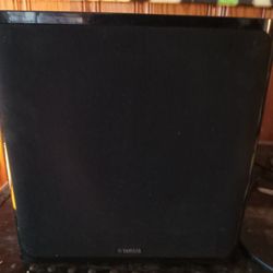 Yamaha subwoofer.