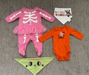 Size 3 month Halloween lot