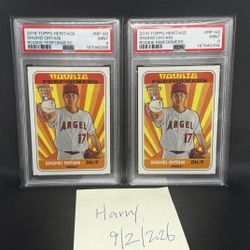 2018 Topps Heritage Rookie Performers Shohei Ohtani