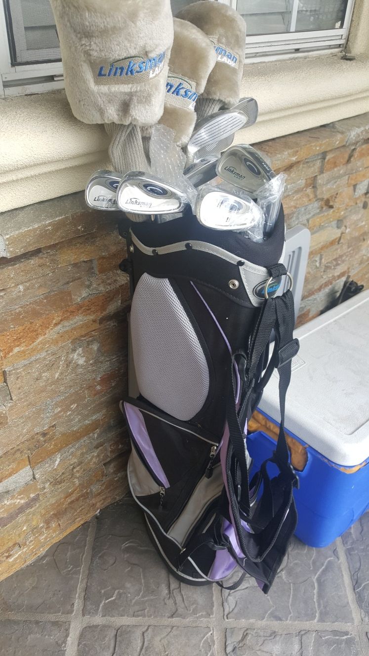 Linksman lady hybrid,complete set Golf clubs