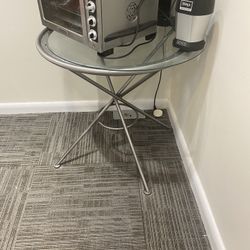 Small Dining Table - Round Table Glass 