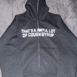 Aloc Rhinestone Hoodie