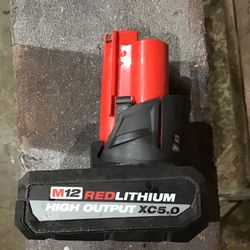 Milwaukee 12v 5.0 Battery 