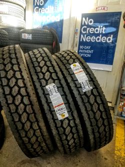 11 R24.5 NEW TL Tires!! Only $43 Start up