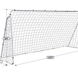 12' x 6' Training Soccer Goal