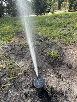 Sprinkler Repair And French Drain 