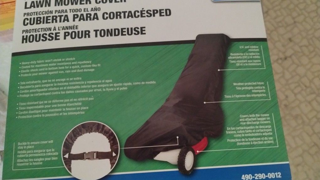 New Mower Cover
