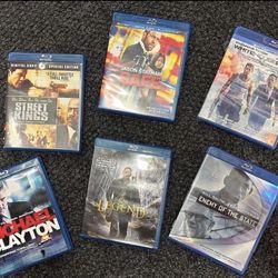 Action Movie DVD Bundle