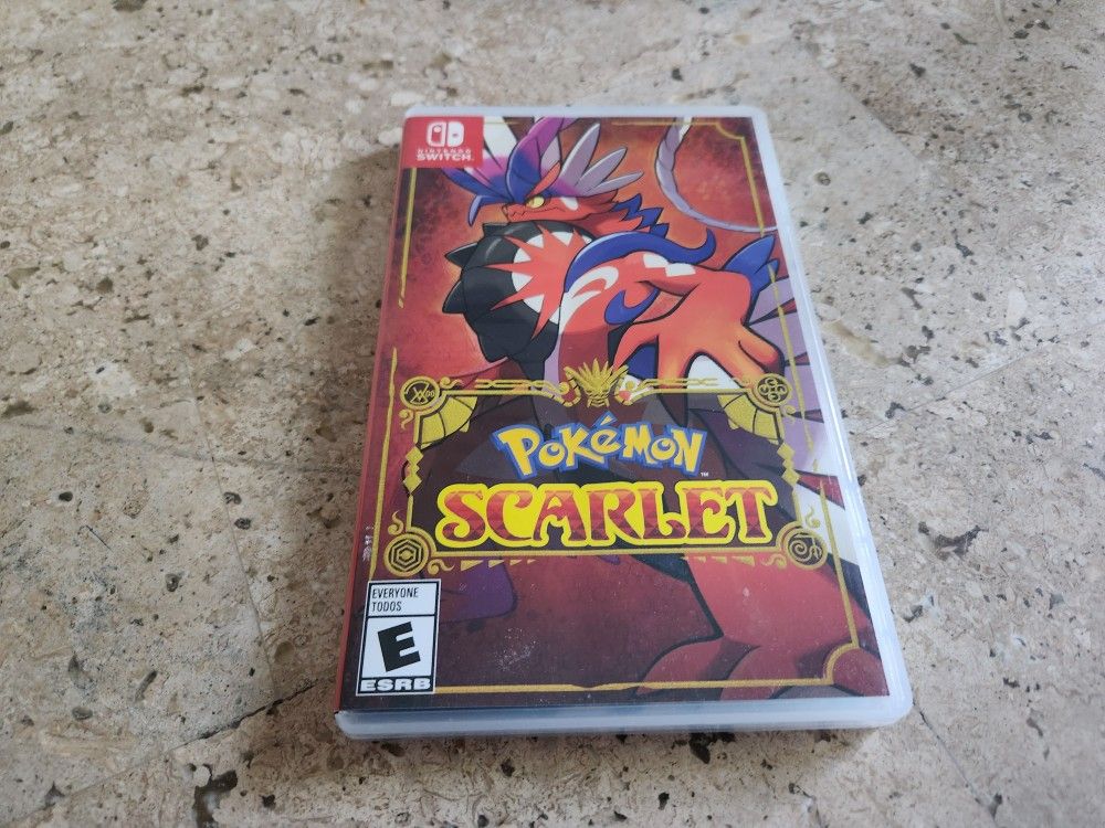 Pokemon Scarlet (Nintendo Switch) - CIB