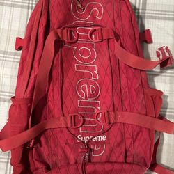 Red Supreme Backpack ‘FW18’