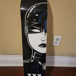 XXX Team Woman Black Skateboard Deck 