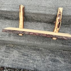 Live Edge Shelf 