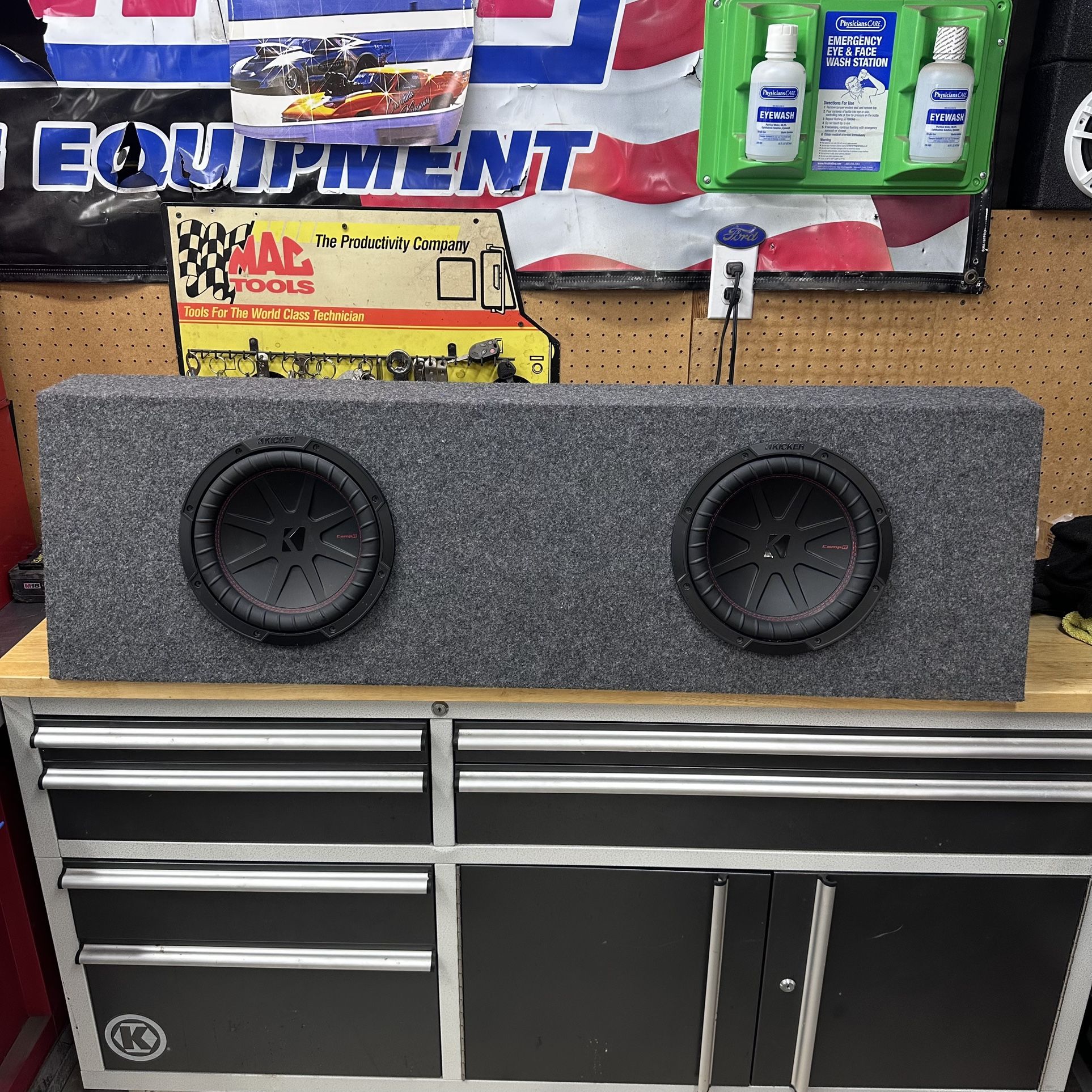10” Kicker CompR Subwoofers 