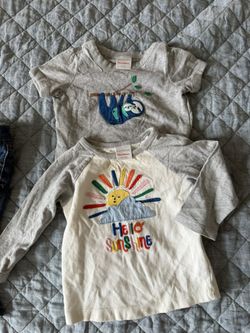 Hanna Andersson Boys Set Of 2 T-Shirt US12-18M
