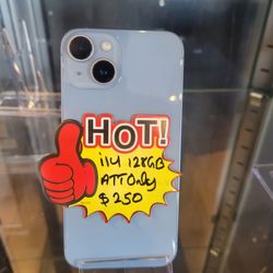 iPhone 14 – 128GB – Black | Used - Grade B | Locked (AT&T)