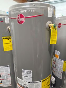 New Water Heater Rheem Performance Platinum 👏