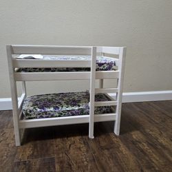 Wooden Doll Bunk Bed