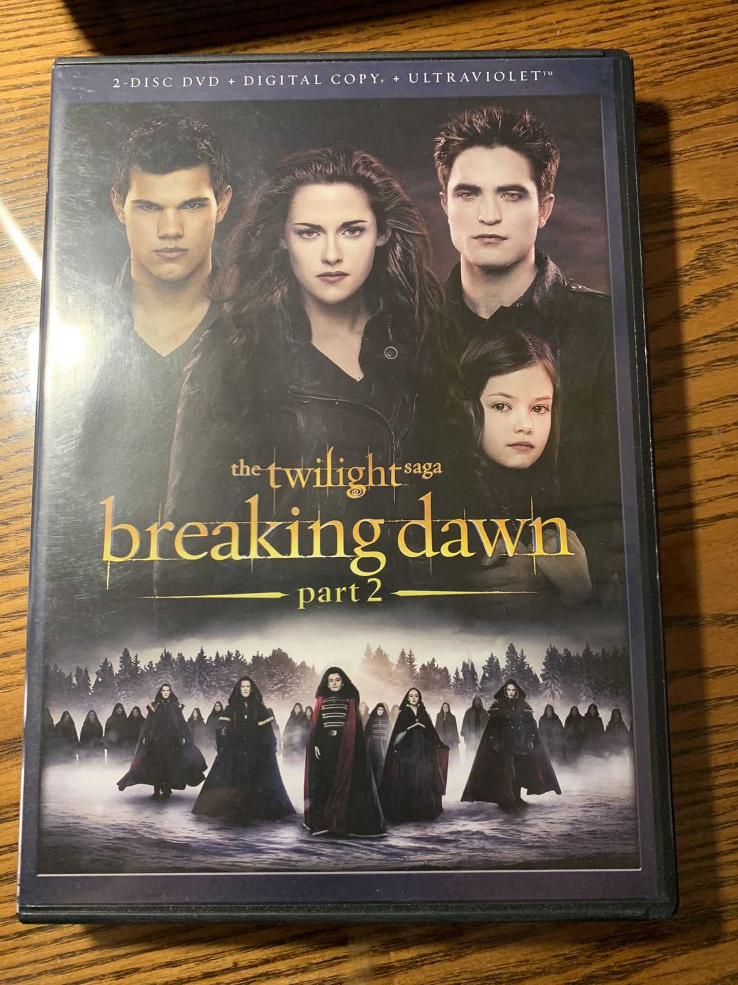 Twilight Breaking Dawn Part 2 DVD (2013)