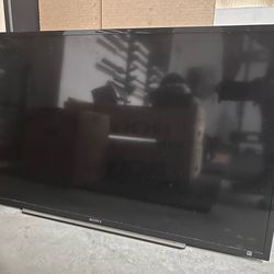 Sony wall mount 43” tv