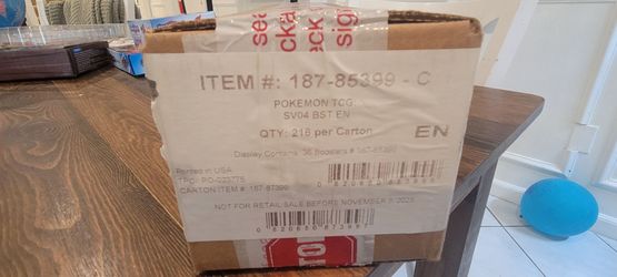 Paradox Rift Sealed Booster Box Case