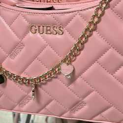 Guess Brand, Shoulder Pink Bag 