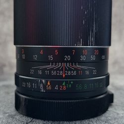 135mm F/2.8 Vivitar Telephoto Lense   Vintage lens