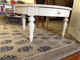 Coffee table little chairs toys