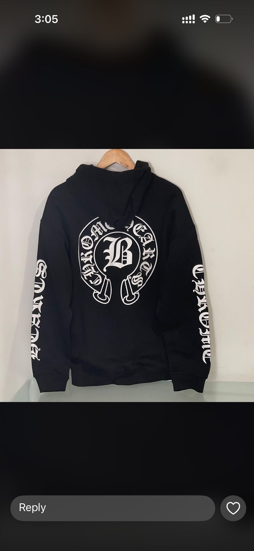 Chrome Hearts Bella Hadid Limit Edition Black 