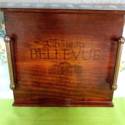 Handcrafted Wine Crate Panel Charcuterie Board/ Serving Tray