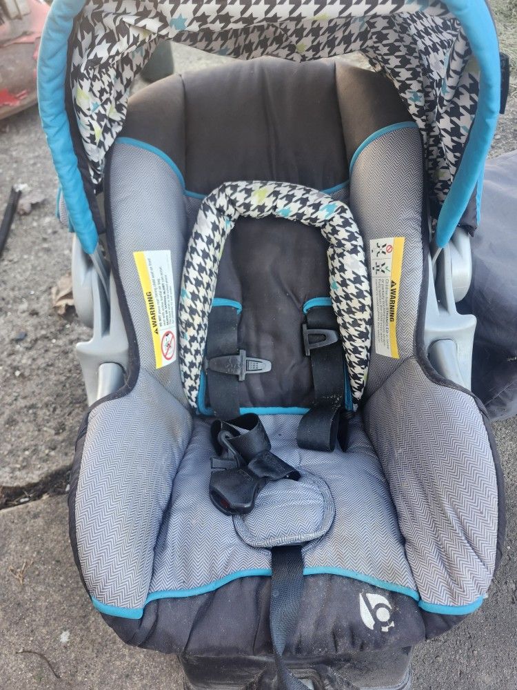 Double Stroller And Car Seat