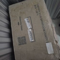 Brand New Liberty 31.49” Bathroom Vanity with Sink (Boxed) - $195 