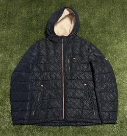 Tommy Hilfiger reflective puffer jacket