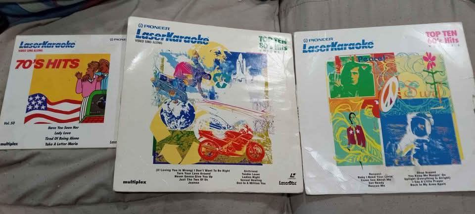 KARAOKE LASER DISC LOT $50 FINAL PRICE