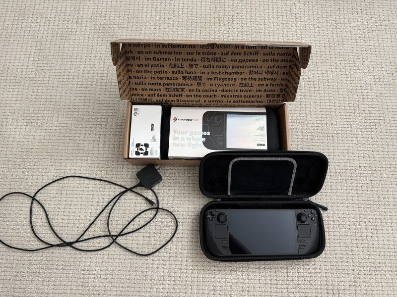 Steam Deck OLED 512GB with 1TB MicroSD Card