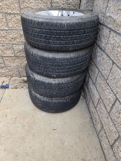 Tire and rims Tahoe