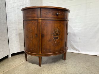 ETHAN ALLEN Adams Demilune Console Table