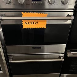 Viking Stainless Steel Double Oven