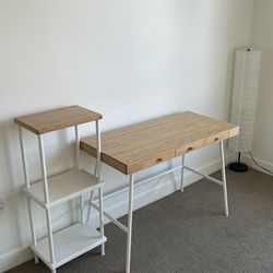 Table And Shelve 