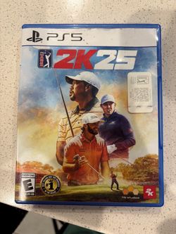 PlayStation 5 2k25 Golf Game
