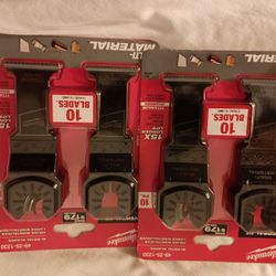 Milwaukee 10-pack Multitool Blades