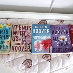 Colleen Hoover 5 book collection 