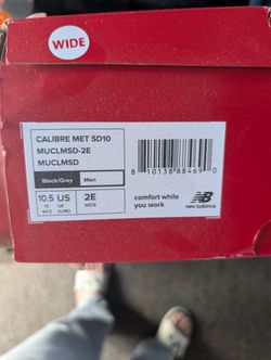 New Balance Men's Calibre Composite Toe Side-Zipper Work Boots
