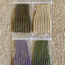 Fishing Lures- 4 Packs Of 3 Inch Finesse Worms 