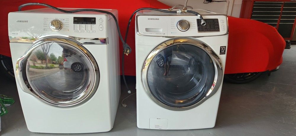 SAMSUNG WASHER AND DRYER GOOD CONDITION 