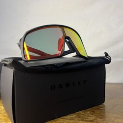 OAKLEYS SUTRO SUNGLASSES ORANGE LENS 