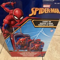 Spiderman 2pc Luggage Set