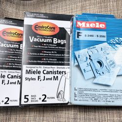 Bunch Of Vintage F J M H C Vacuum Bags / Filters
